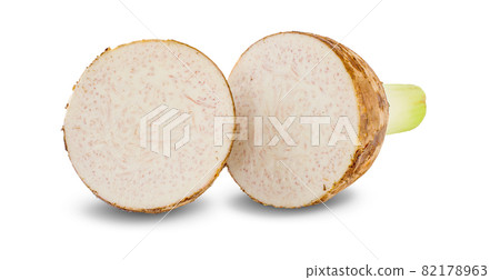 taro isolated on white background taro isolated on white background 82178963