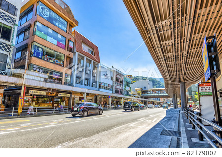 Kanagawa Prefecture Hakone Yumoto Station Square Shopping Street 82179002
