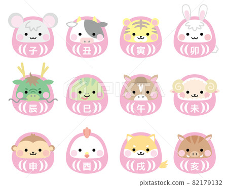 十二生肖達摩粉彩 82179132