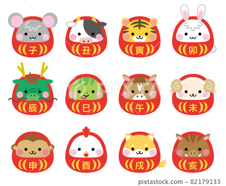 Zodiac Daruma Zodiac Daruma 82179133