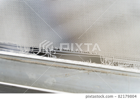 Broken screen door Broken screen door 82179804