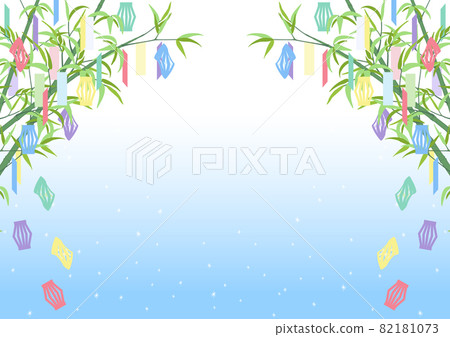 Tanabata Festival-Sasatake and Tanabata Ornament 82181073