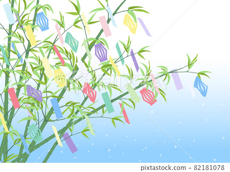 Tanabata Festival-Sasatake and Tanabata Ornament 82181078