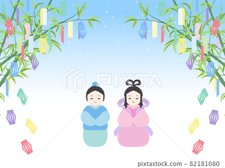 Tanabata Festival-Orihime, Hikoboshi, and Tanabata Ornament 82181080