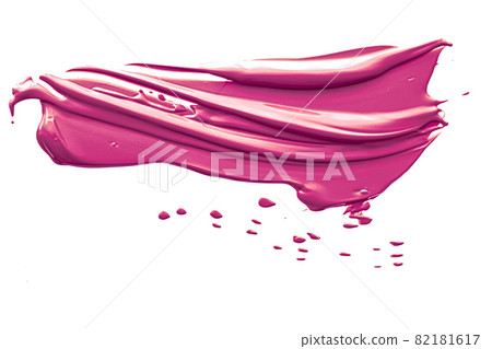 Purple beauty cosmetic texture isolated on white background, smudged makeup emulsion cream smear or foundation smudge, cosmetics product and paint strokes Purple beauty cosmetic texture isolated on white background, smudged makeup emulsion cream smear or foundation smudge, cosmetics product and paint strokes 82181617