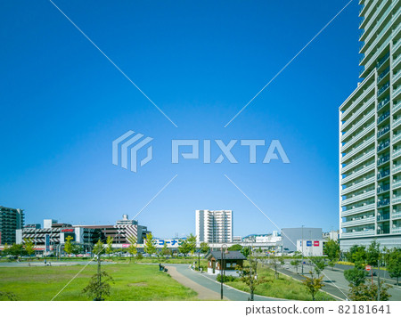 Asutonagamachi Central Park Neighboring Park A place of relaxation High-rise condominium 82181641