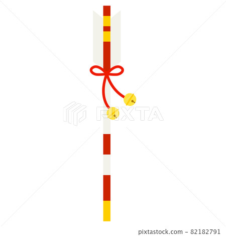 日本新年形象插畫素材_Hamaya（帶矢量） 82182791