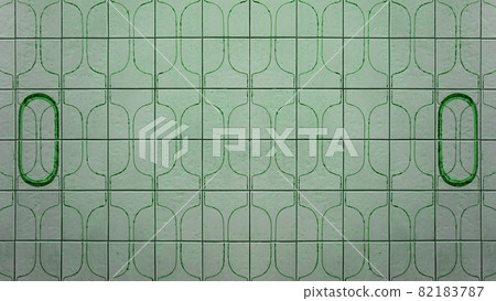 Showa retro design pattern wall texture material_03 Showa retro design pattern wall texture material_03 82183787