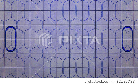 Showa retro design pattern wall texture material_02 Showa retro design pattern wall texture material_02 82183788