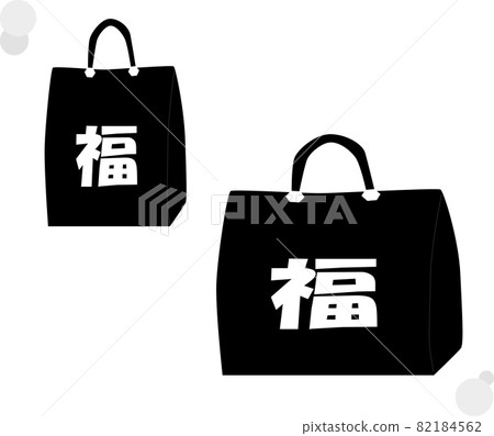 幸運袋剪影“財富” 82184562