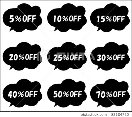 語音氣泡的折扣圖像 82184720