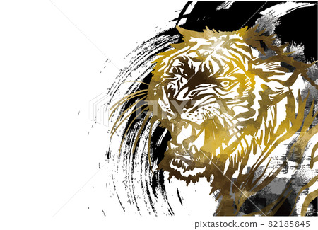 老虎新年賀卡模板 Tiger Tiger Tiger 2022 新年 82185845