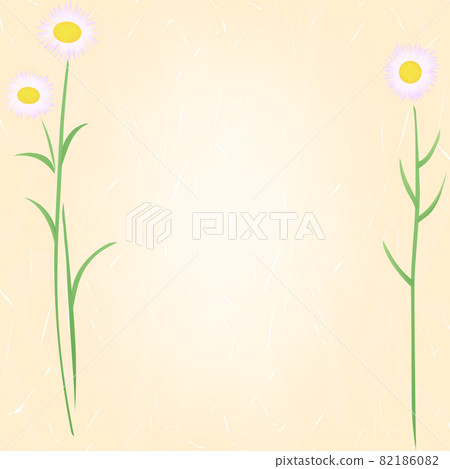 Flower background illustration on Japanese paper (Halzion) Flower background illustration on Japanese paper (Halzion) 82186082