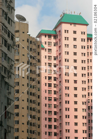 High Rise Condominiums, Residential Building at central, hk 25 June 2005 82186304