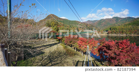 Momijidani Suspension Bridge 82187394