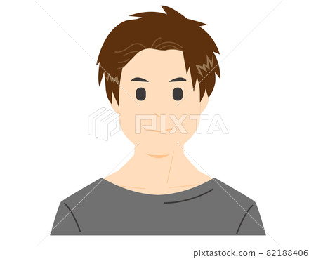 男性面部矢量圖護膚美容 男性面部矢量圖護膚美容 82188406