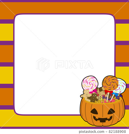 萬聖節糖果分類的框架材料 82188908