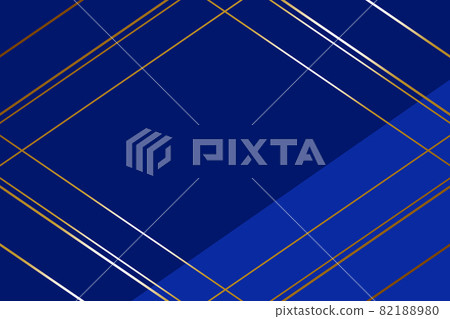 豪華鑽石圖案背景水平位置藍色和金色 82188980