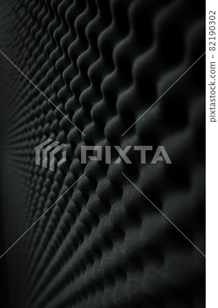 image of soundproofing foam in studio background 82190302
