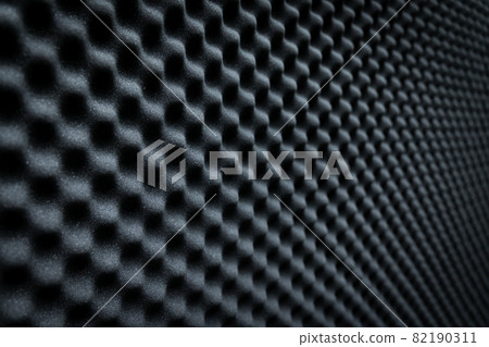 image of soundproofing foam in studio background image of soundproofing foam in studio background 82190311