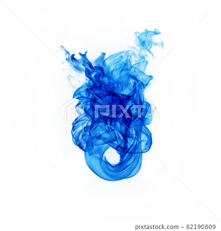 blue flames isolated on white background texture blue flames isolated on white background texture 82190809