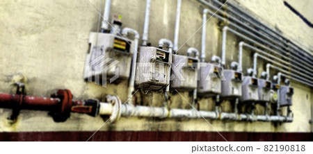 Seoul townhouse city gas meter 82190818