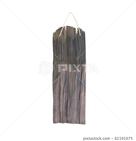 wooden sign isolated on a white background wooden sign isolated on a white background 82191075