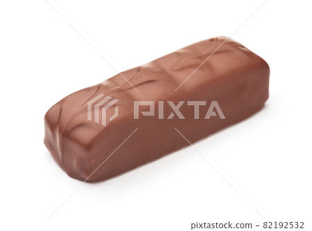 Unwrapped chocolate bar 82192532