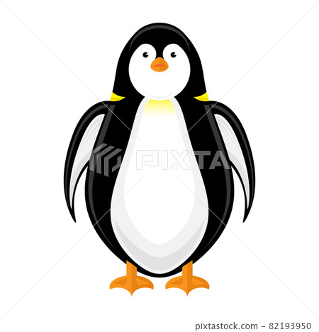 Cute Penguin Icon Isolated on White Background Cute Penguin Icon Isolated on White Background 82193950
