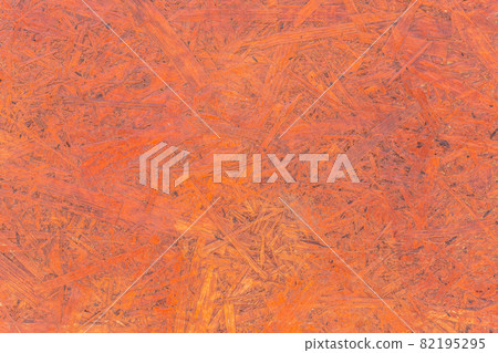 Red chipboard brown particleboard pattern pressed wood material surface texture background 82195295