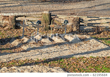 Military field burial 82195684