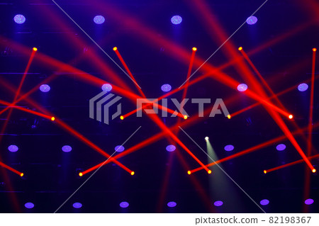 Colorful lights in background of stage 82198367