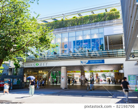 Tokyo Seijo Gakuenmae Station North Exit 82198706