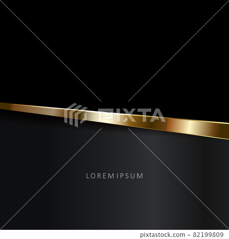 Gorgeous black background, gold oblique stripe with glitter 82199809