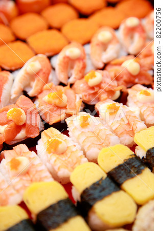 Set of Sushi, Japanese original style food 82200756