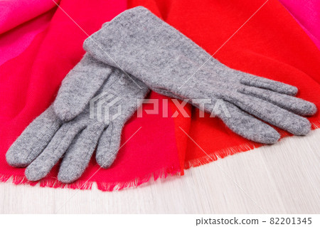 Womanly clothes for autumn or winter, warm apparel concept Womanly clothes for autumn or winter, warm apparel concept 82201345