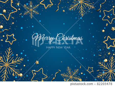 Christmas and New Year background. Bright Winter holiday composition. Greeting card, banner, poster Christmas and New Year background. Bright Winter holiday composition. Greeting card, banner, poster 82203478