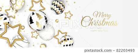 Merry Christmas sale banner template. Greeting card, banner, poster, header for website Merry Christmas sale banner template. Greeting card, banner, poster, header for website 82203493