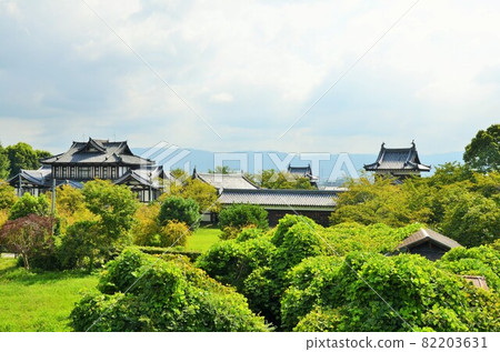從郡山城的天守閣附近眺望 從郡山城的天守閣附近眺望 82203631