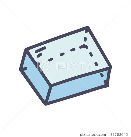 parallelepiped color vector doodle simple icon design parallelepiped color vector doodle simple icon design 82208643