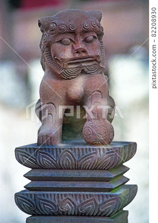 沖繩縣首里城的Shisa 82208930