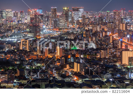 《Osaka Prefecture》Osaka downtown/city night 《Osaka Prefecture》Osaka downtown/city night 82211604