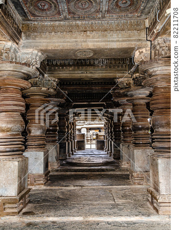 Part of the Harihareshwara temple in Harihar, India Part of the Harihareshwara temple in Harihar, India 82211708