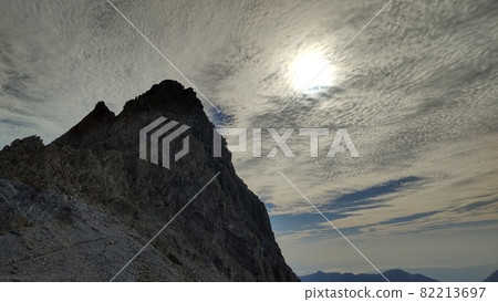 從八里嶽山莊看到的山頂 從八里嶽山莊看到的山頂 82213697