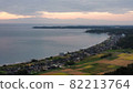 Evening view seen from the drone 82213764