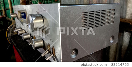 black colored wireless and Portable Mixer Professional Audio Amplifier For Indoor Stage Performance 82214763