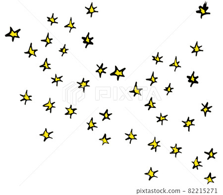 Glittering stars - Stock Illustration [82215271] - PIXTA