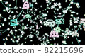 Image of information network virtual space 82215696