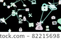 Image of information network virtual space 82215698