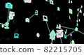 Image of information network virtual space 82215705